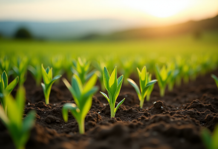 Immagine che rappresenta l'agricoltura biologica in Italia