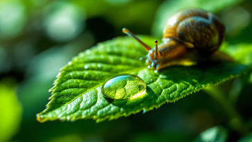 Immagine di mucina di lumaca per la bellezza naturale