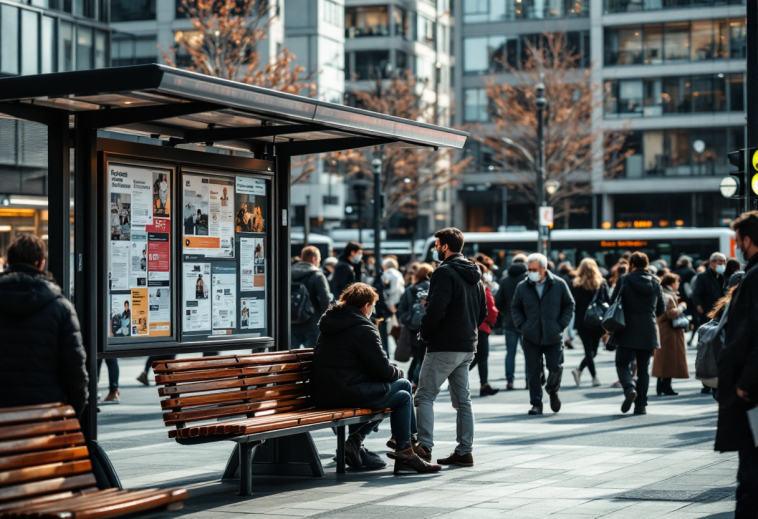 Manifestazione per lo sciopero del trasporto pubblico