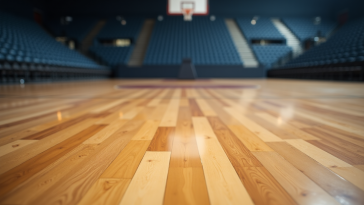 Giocatrici della squadra di basket femminile dell'Illinois in azione